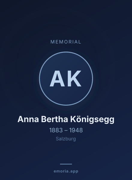 Memorial portrait of Anna Bertha Königsegg