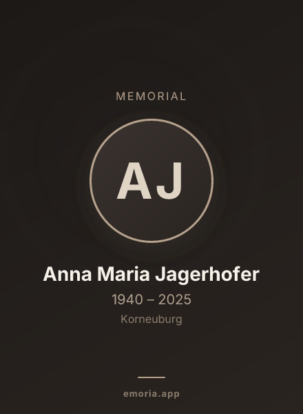 Memorial portrait of Anna Maria Jagerhofer