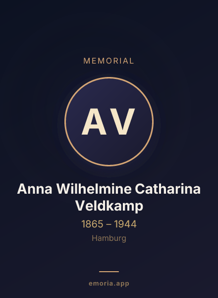 Memorial portrait of Anna Wilhelmine Catharina Veldkamp