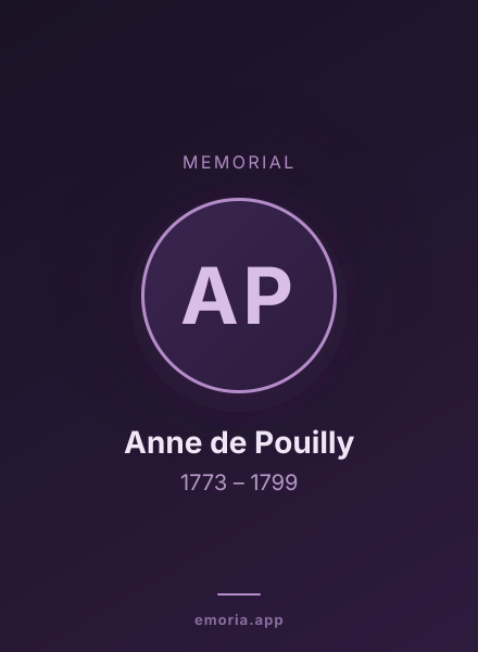 Memorial portrait of Anne de Pouilly