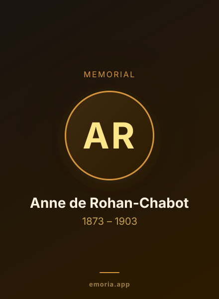 Memorial portrait of Anne de Rohan-Chabot