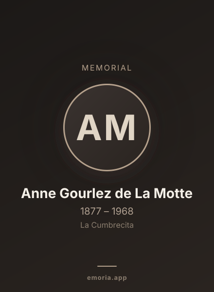 Memorial portrait of Anne Gourlez de La Motte