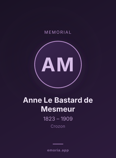 Memorial portrait of Anne Le Bastard de Mesmeur