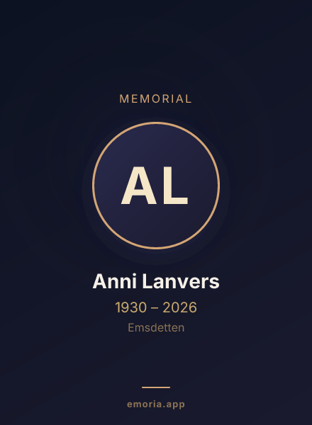Memorial portrait of Anni Lanvers