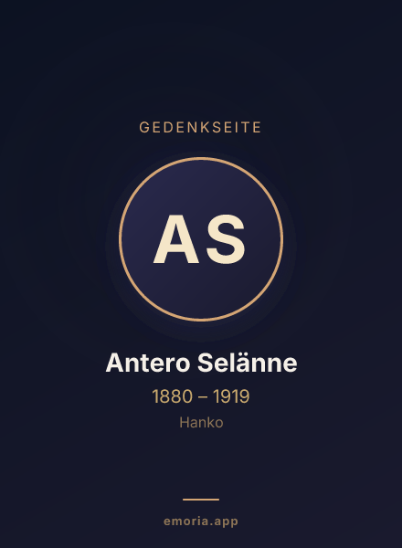 Gedenkportrait von Antero Selänne