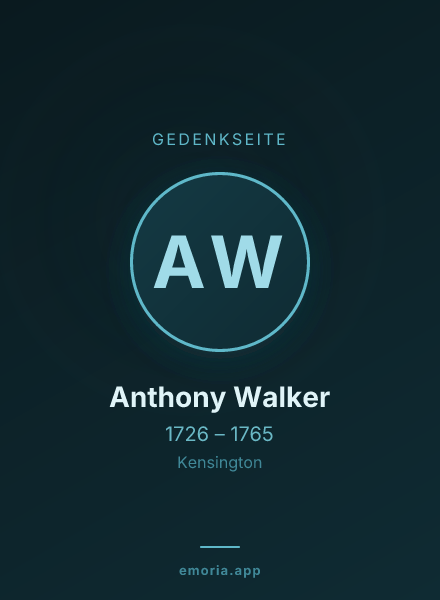 Gedenkportrait von Anthony Walker