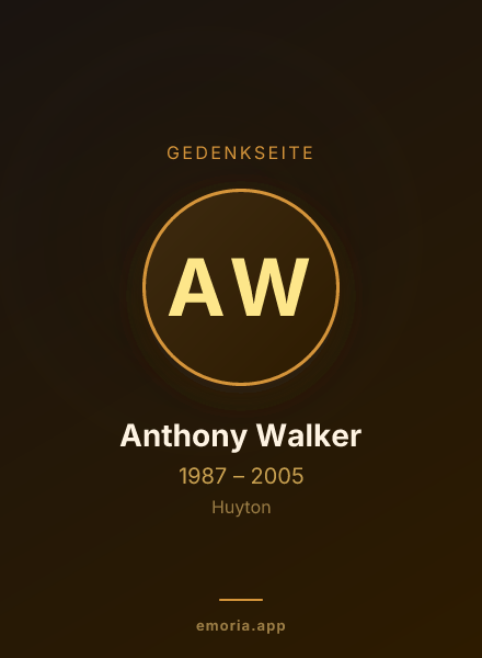 Gedenkportrait von Anthony Walker