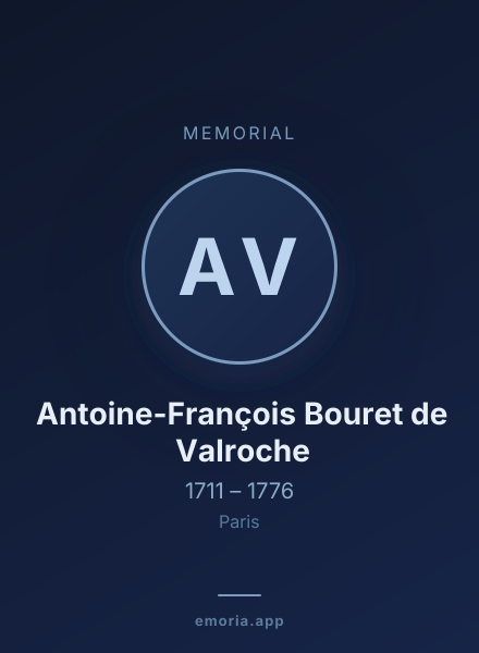 Memorial portrait of Antoine-François Bouret de Valroche