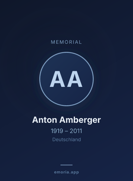 Memorial portrait of Anton Amberger