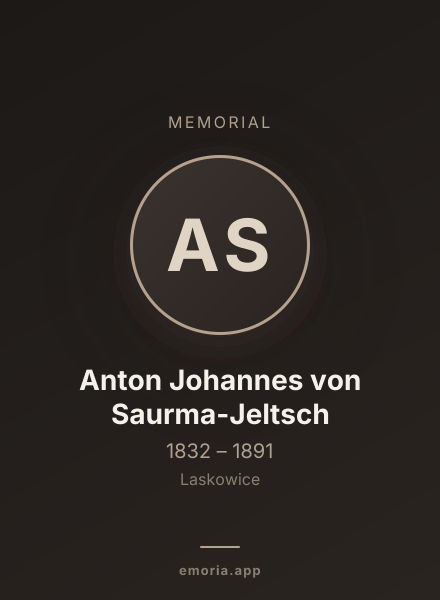 Memorial portrait of Anton Johannes von Saurma-Jeltsch