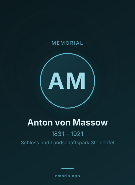 Memorial portrait of Anton von Massow