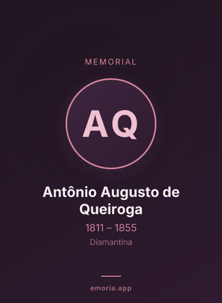 Memorial portrait of Antônio Augusto de Queiroga
