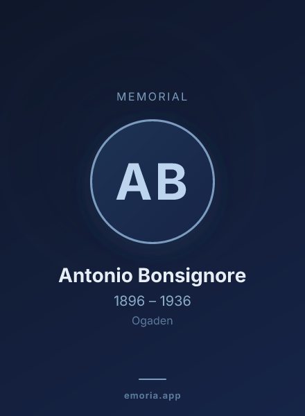 Memorial portrait of Antonio Bonsignore