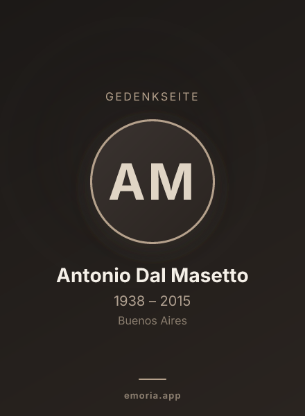 Gedenkportrait von Antonio Dal Masetto