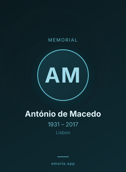 Memorial portrait of António de Macedo