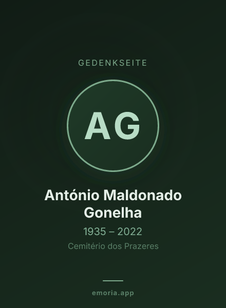 Gedenkportrait von António Maldonado Gonelha