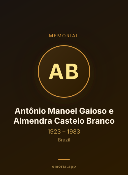 Memorial portrait of Antônio Manoel Gaioso e Almendra Castelo Branco
