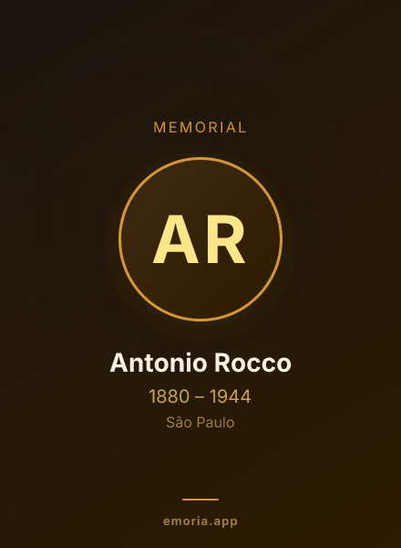 Memorial portrait of Antonio Rocco
