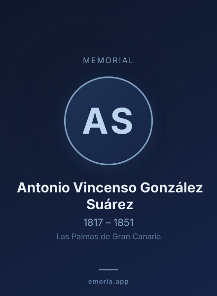 Memorial portrait of Antonio Vincenso González Suárez