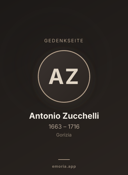 Gedenkportrait von Antonio Zucchelli