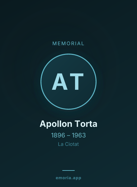 Memorial portrait of Apollon Torta
