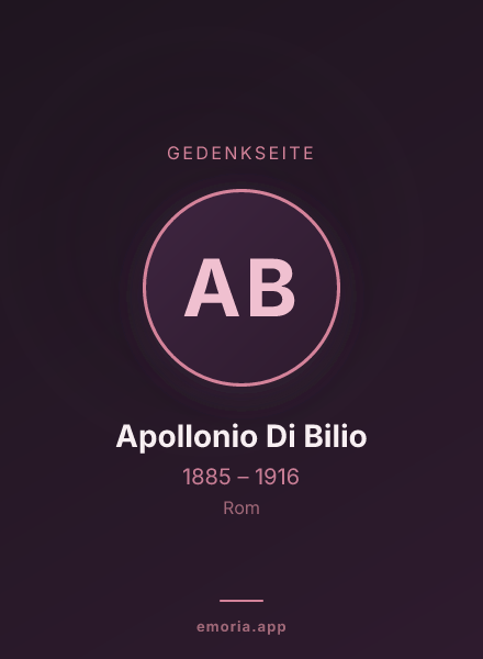 Gedenkportrait von Apollonio Di Bilio