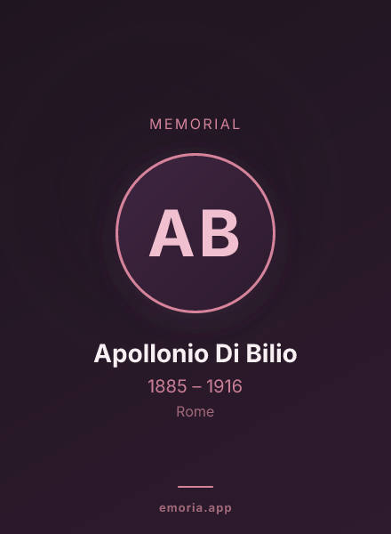 Memorial portrait of Apollonio Di Bilio