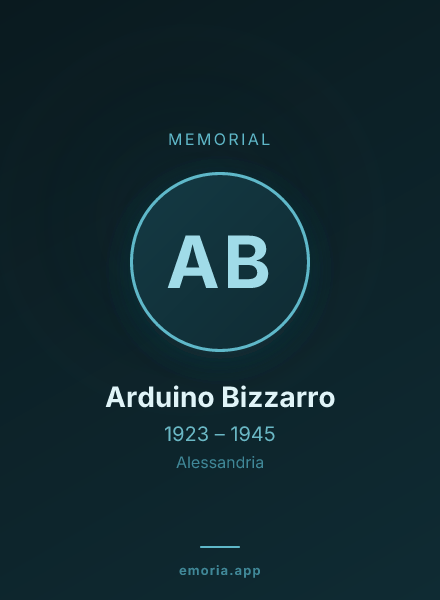 Memorial portrait of Arduino Bizzarro