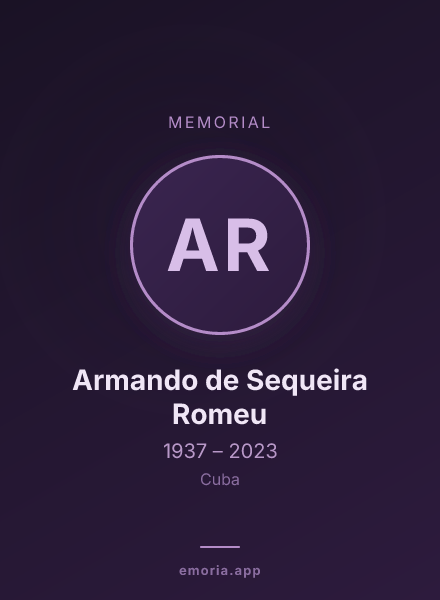 Memorial portrait of Armando de Sequeira Romeu