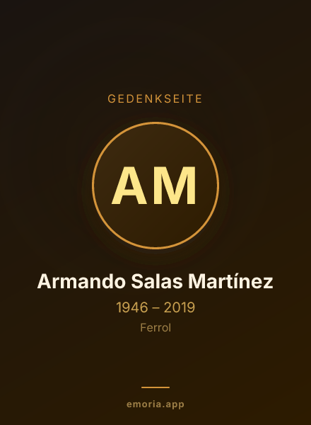 Gedenkportrait von Armando Salas Martínez