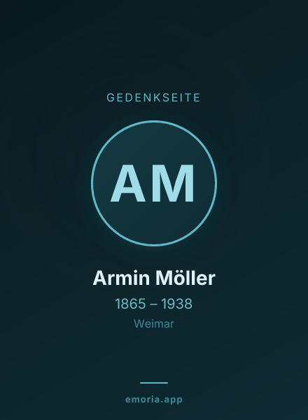 Gedenkportrait von Armin Möller