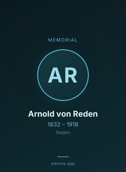 Memorial portrait of Arnold von Reden