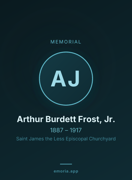 Memorial portrait of Arthur Burdett Frost, Jr.