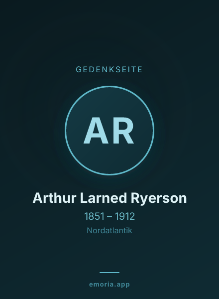 Gedenkportrait von Arthur Larned Ryerson