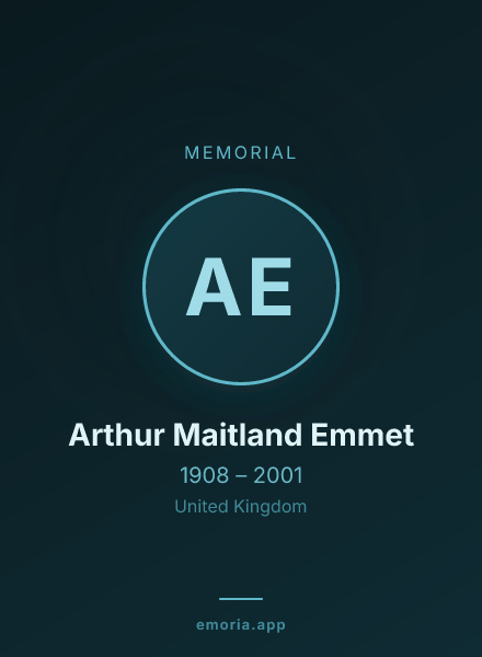 Memorial portrait of Arthur Maitland Emmet