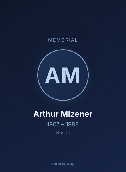 Memorial portrait of Arthur Mizener