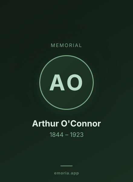Memorial portrait of Arthur O'Connor