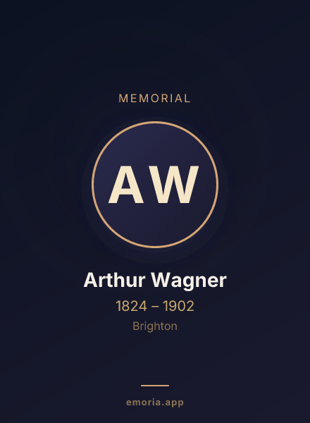 Memorial portrait of Arthur Wagner
