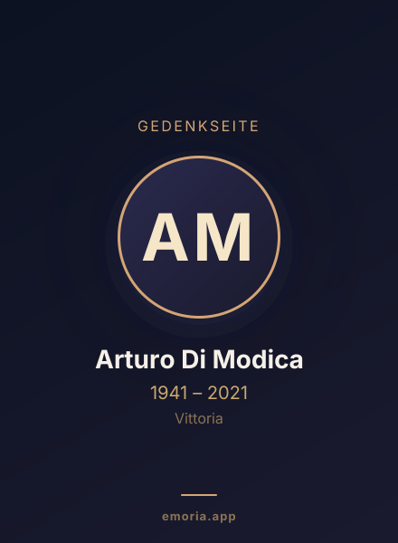 Gedenkportrait von Arturo Di Modica