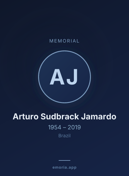 Memorial portrait of Arturo Sudbrack Jamardo
