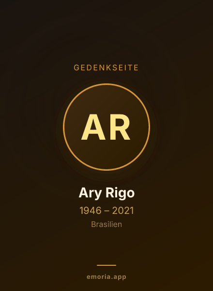 Gedenkportrait von Ary Rigo