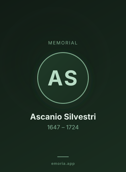 Memorial portrait of Ascanio Silvestri