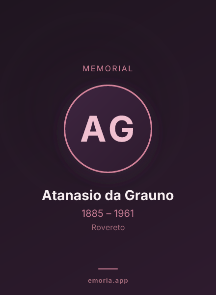 Memorial portrait of Atanasio da Grauno