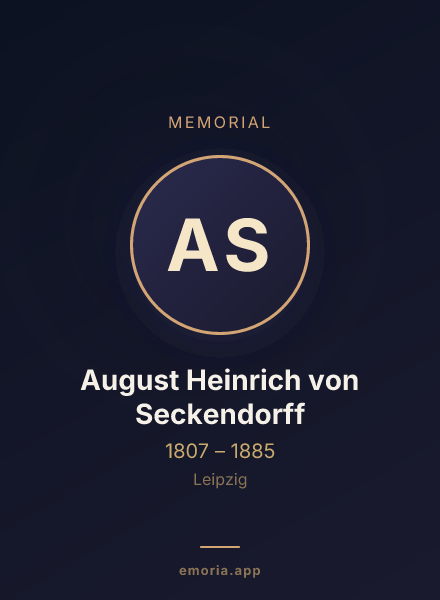 Memorial portrait of August Heinrich von Seckendorff