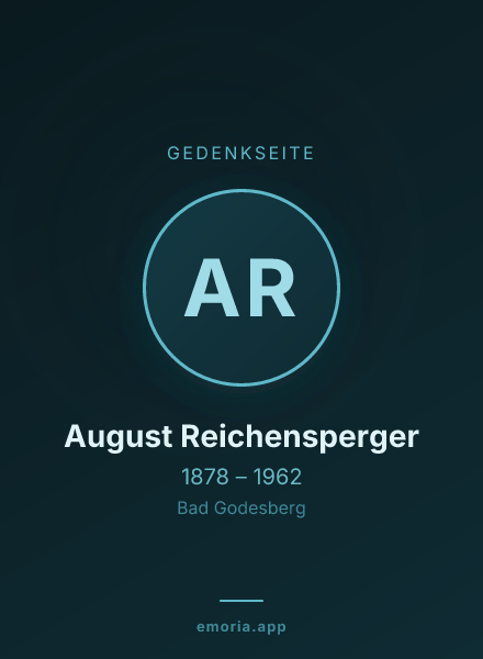 Gedenkportrait von August Reichensperger