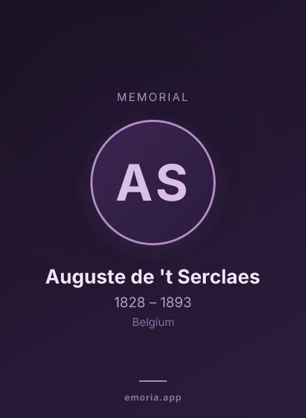 Memorial portrait of Auguste de 't Serclaes