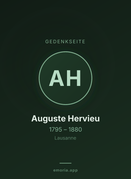 Gedenkportrait von Auguste Hervieu