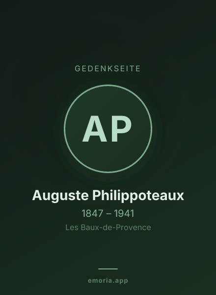 Gedenkportrait von Auguste Philippoteaux