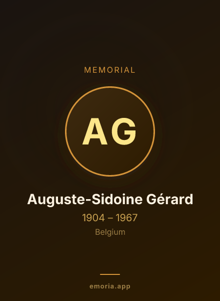Memorial portrait of Auguste-Sidoine Gérard