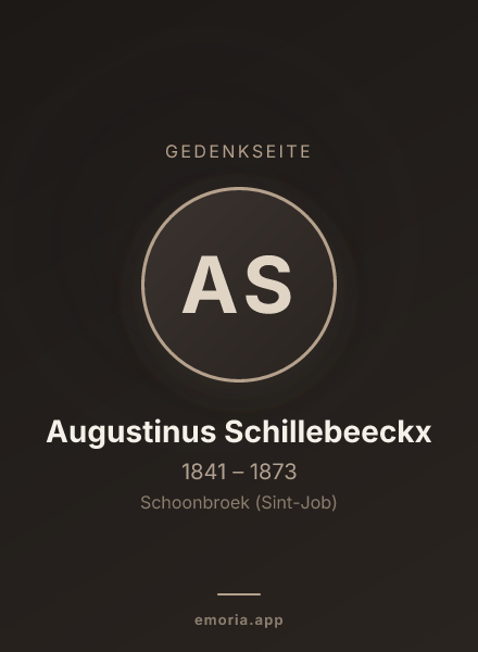 Gedenkportrait von Augustinus Schillebeeckx